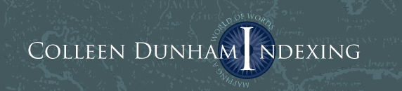 Colleen Dunham Indexing Banner